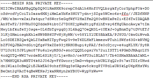 生成rsa公私钥begin Rsa Private Key Csdn博客 