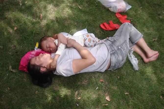 �������С���㵽��԰�棬���ĸŮ���۵�˯����