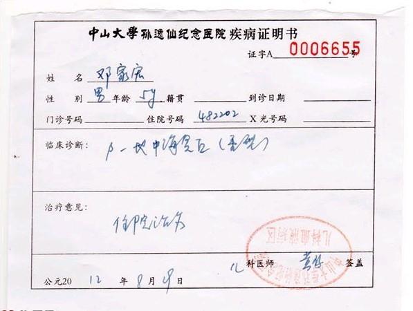 ҽԺ���ߵļ���֤����