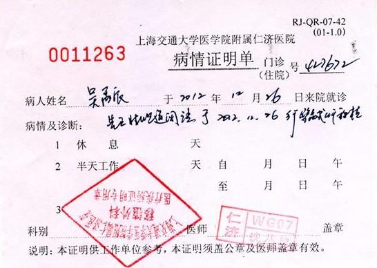 ҽԺ���֤��