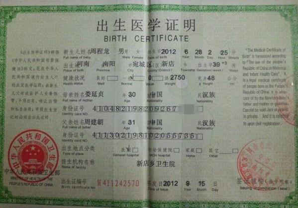 �ܳ����ĳ���ҽѧ֤����