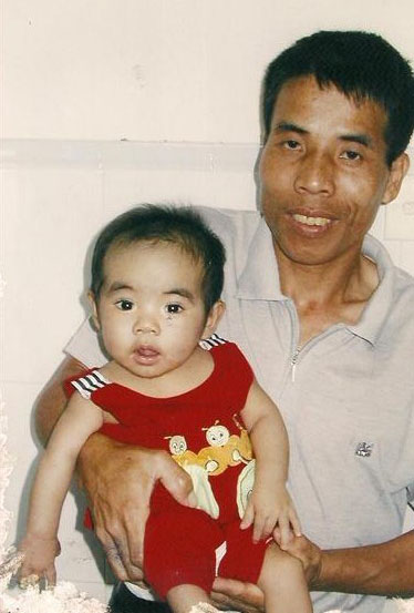 肝移植手术成功后的照片,从此生命得以延续