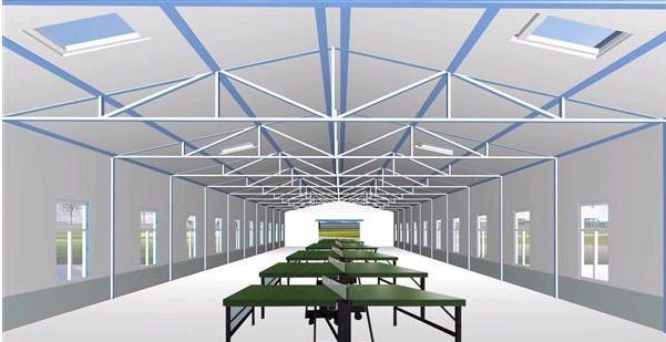 乒乓球训练馆室内设计草图