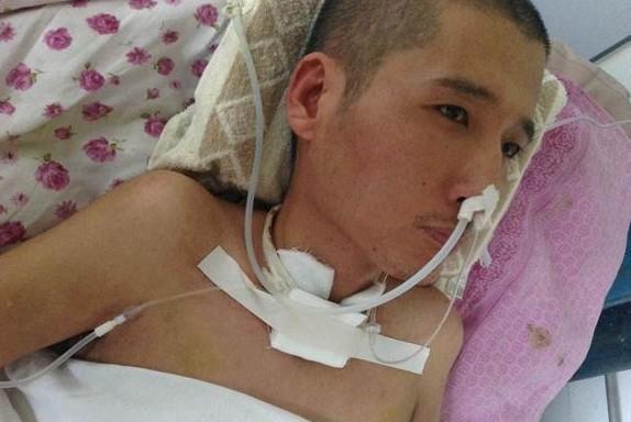 张永涛眼睛虽然看不到但他也努力的想着什么,只是我们不明白罢了