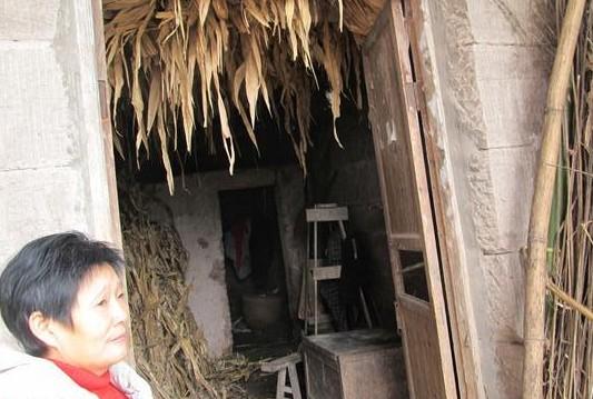 这是袁香香他奶奶有看见家里的房子跨了哭了的照片