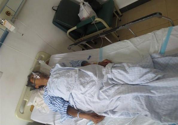 李天明说非常感谢爱心人士给予他的帮助