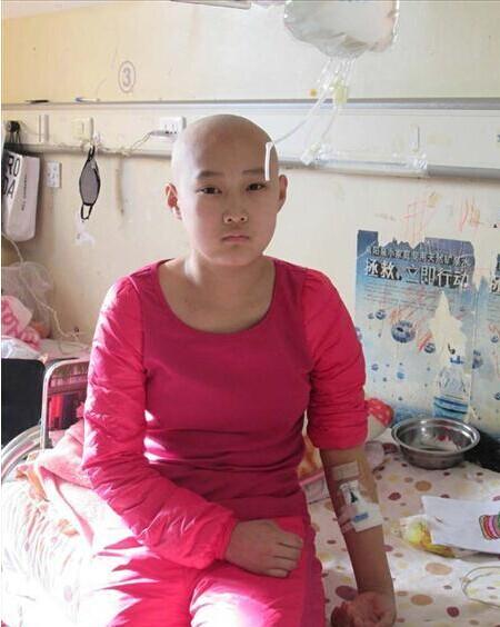 被化疗折磨的身疲力竭。