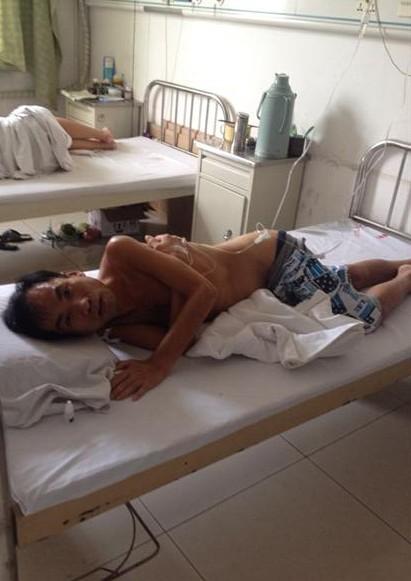 如今王明礼躺在病床上,巨额的费使他的家庭和他已心力交瘁