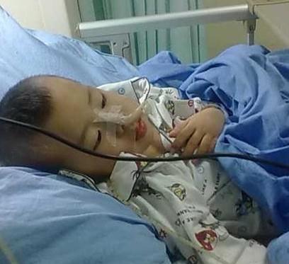 孩子患病的时候