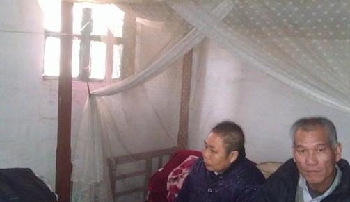 父亲与母亲萧彩玉。