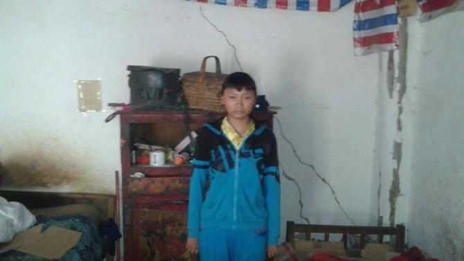 在外婆家寄住的李梅