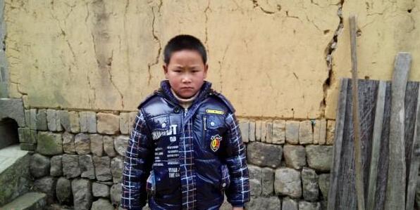 郑永强今年7岁,在读小学一年级