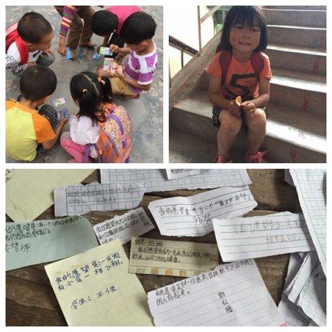 体育器材的缺乏,更多的孩子没有办法像城里孩子一样,得到正规的体育训练,在操场上快乐地玩耍。他们只能在冰凉的地上玩耍着自己制作的纸牌,玩着泥巴,玩着弹珠…孩子们的童年记忆也许就是泥土、大山、庄稼吧!