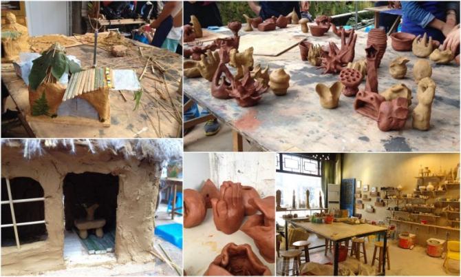 这是星雨儿童康健院希望筹建的泥塑工房